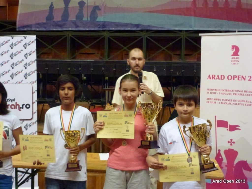  Copiii, primii câştigători la Arad Open 2013