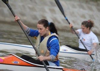 Kaiacista Clara Borda a urcat pe podium la Cupa României