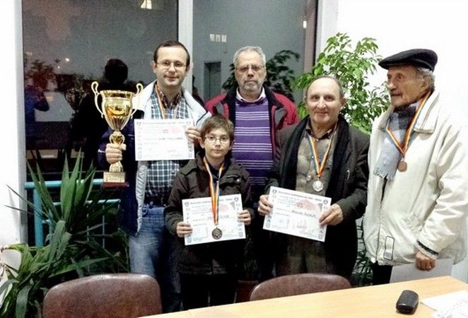 Campionatul judeţean de şah şi-a desemnat câştigătorii