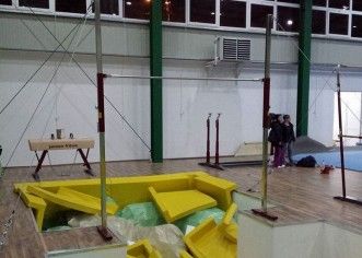 Noua sală de gimnastică prinde contur