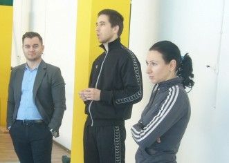 Fostul mare gimnast Alin Jivan a vizitat noua sală a Aradului: “Gimnastica arădeană va merge din ce în ce mai bine”