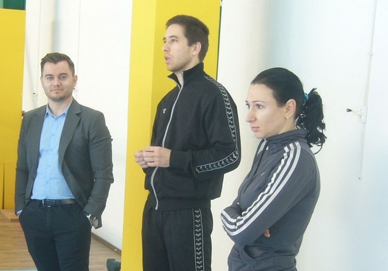  Fostul mare gimnast Alin Jivan a vizitat noua sală a Aradului: “Gimnastica arădeană va merge din ce în ce mai bine”