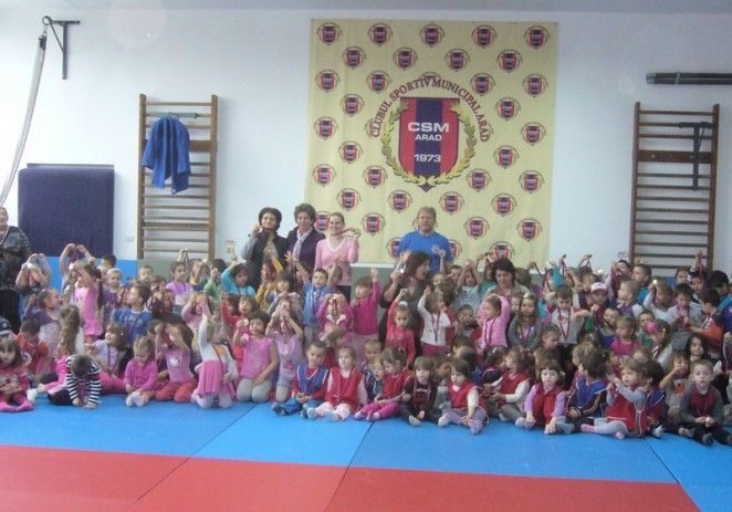 Copiii de la Grădiniţa Prieteniei PP 16 s-au jucat de-a judo