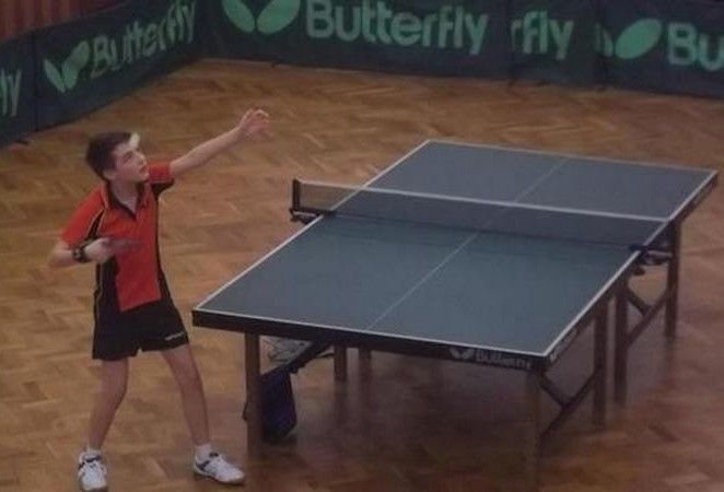 Paul Mladin – speranţă arădeană a tenisului de masă