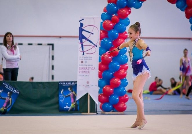 Naţionale de ritmică, cu arădence printre protagoniste