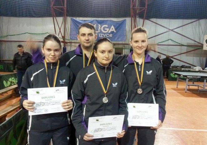 Junioarele de la CSM Arad au cucerit argintul la Campionatele Naţionale