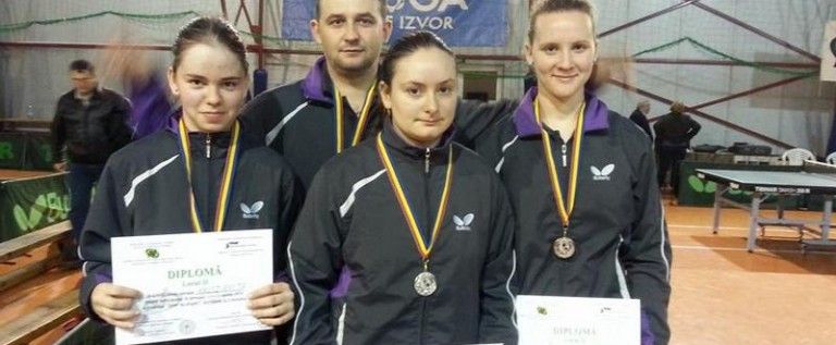 Junioarele de la CSM Arad au cucerit argintul la Campionatele Naţionale
