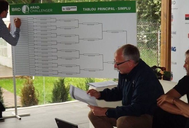 S-a stabilit tabloul principal la BRD Arad Challenger: Copil joacă în primul tur cu bosniacul Setkic