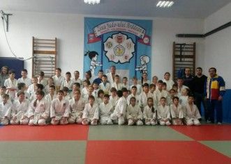 Stagiu de pregatire pentru micii judoka aradeni