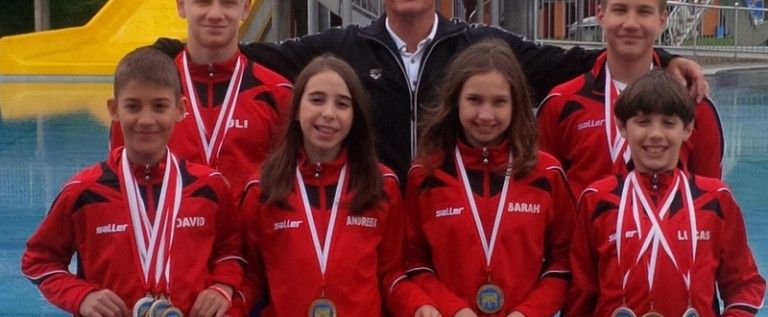 Înotătorii CSM-ului au urcar pe podium în Austria