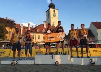 CS Fan Arad a cucerit bronzul la turneul Sibiu Sands 2015
