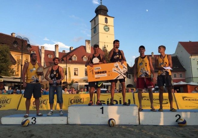 CS Fan Arad a cucerit bronzul la turneul Sibiu Sands 2015