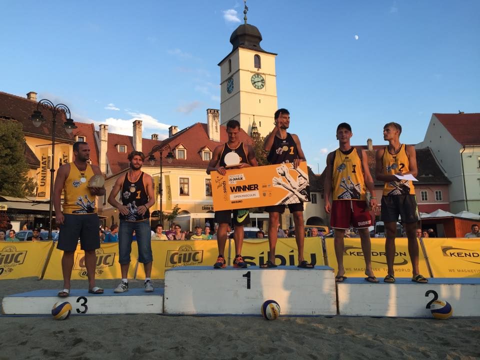  CS Fan Arad a cucerit bronzul la turneul Sibiu Sands 2015