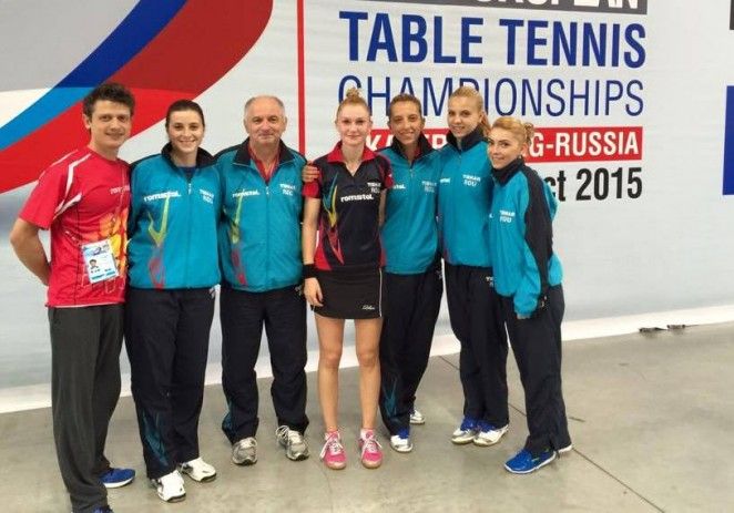 Daniela Dodean e finalistă europeană, cu echipa României!