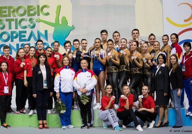 Bocşer şi Morar, medaliaţi la Europenele de gimnastică aerobică