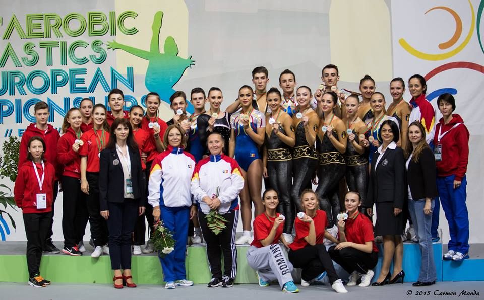  Bocşer şi Morar, medaliaţi la Europenele de gimnastică aerobică