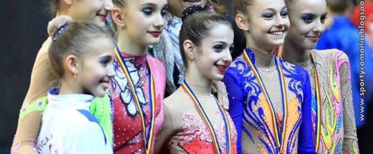 Gimnastica ritmica aradeana impresioneaza in Serbia si Slovacia