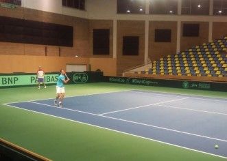 Ace, brice și carice, la Cupa Davis, ziua de antrenamente numărul 1