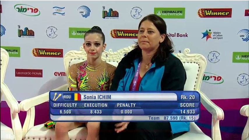  Sonia Ichim a debutat pozitiv la Campionatele Europene