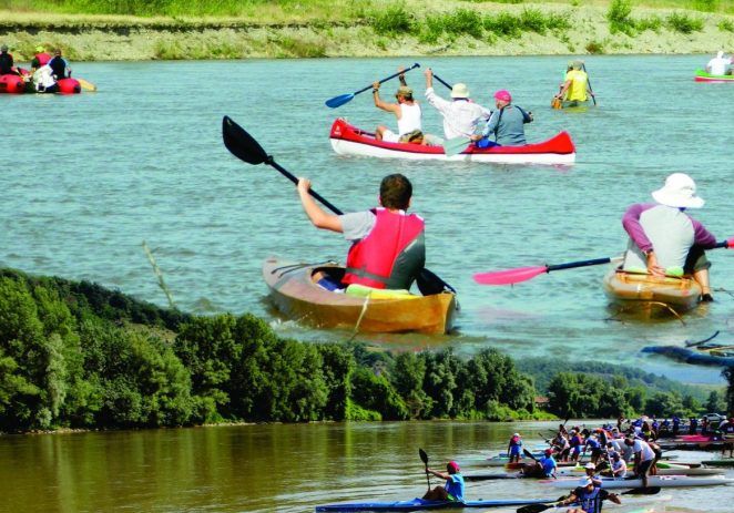 Maraton nautic pe Mureş, între Arad şi Pecica