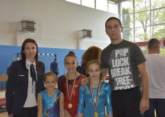 Micile gimnaste ale CSM-ului, medaliate la Naţionale