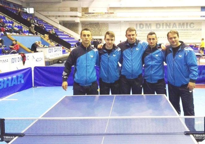 Băieţii de la CSM, în cărţi pentru Superliga de tenis de masă