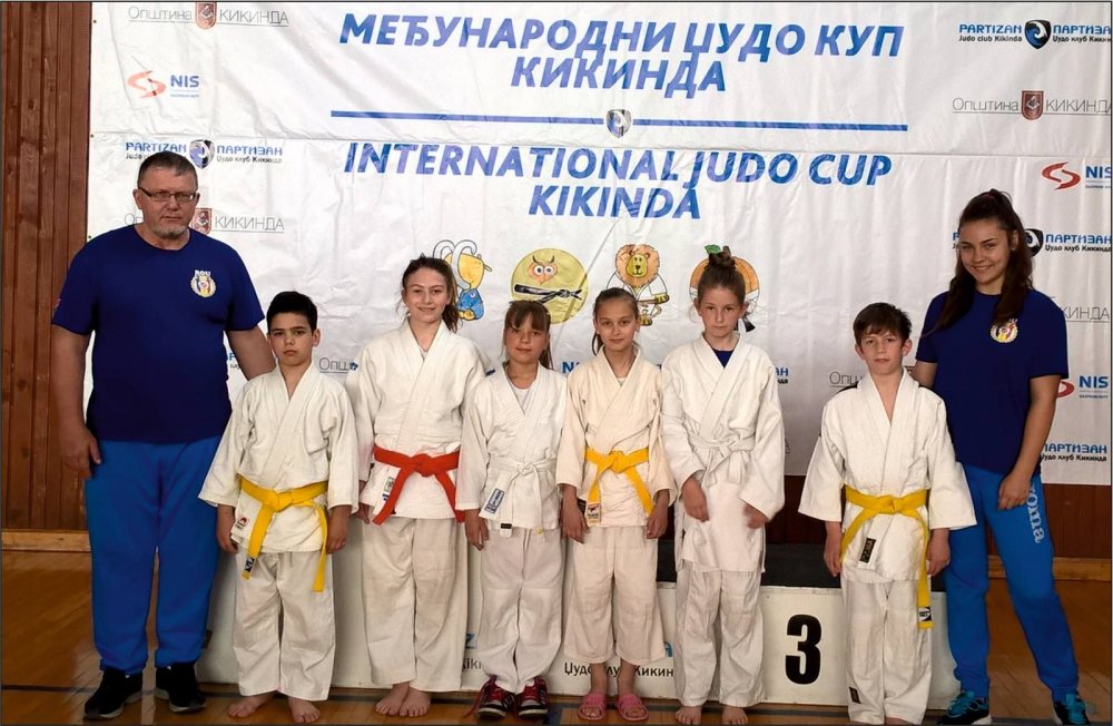  Micii judoka ai CSM-ului s-au remarcat la Kikinda