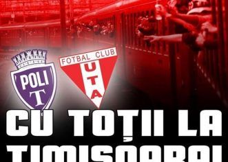 UTA e din nou la TV! Derby-ul cu Poli se joacă duminica