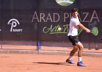 Se joacă pe tabloul principal la “Activ Club Arad Trophy”