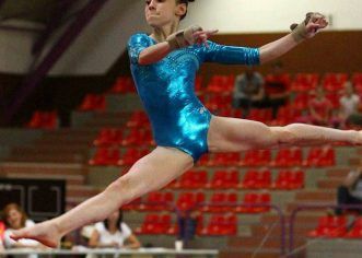 Gimnasta Iulia Berar, în premieră la Festivalul Olimpic
