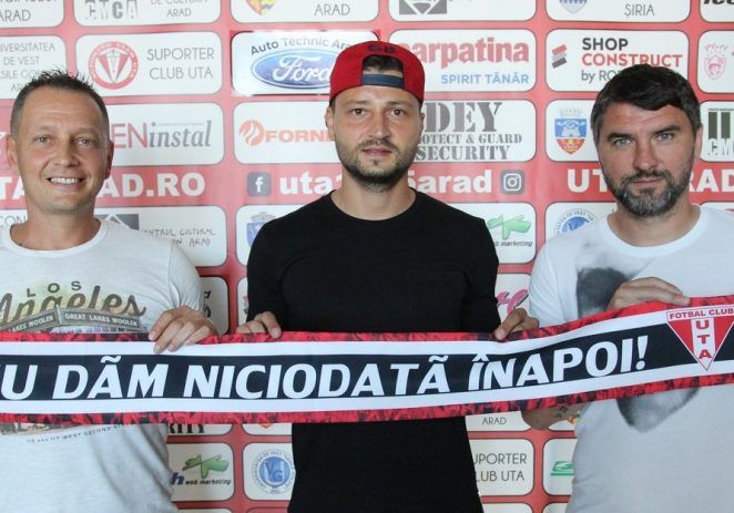Fostul polist Scutaru e noul fundaş central al UTA-ei