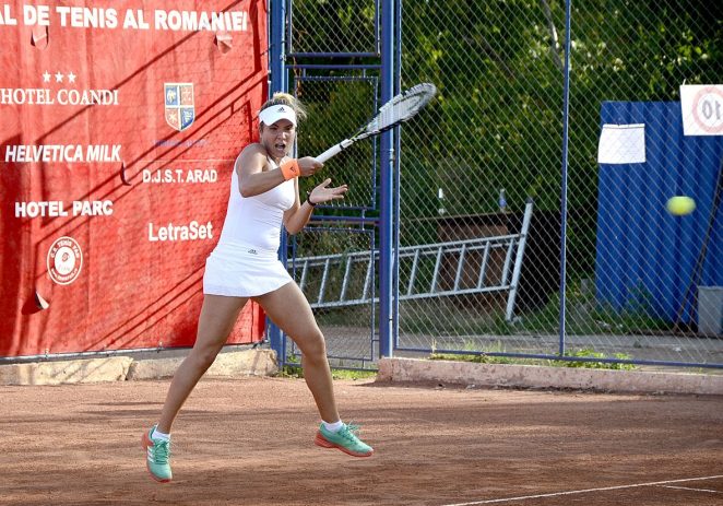 Gabriela Ruse a dat recital în primul tur, la ITF Arad