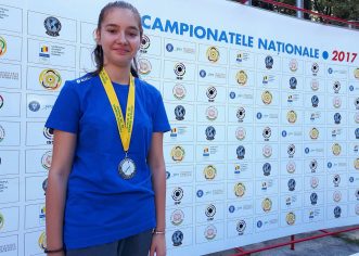 Talerista Briana Vărcuş a cucerit argintul naţional