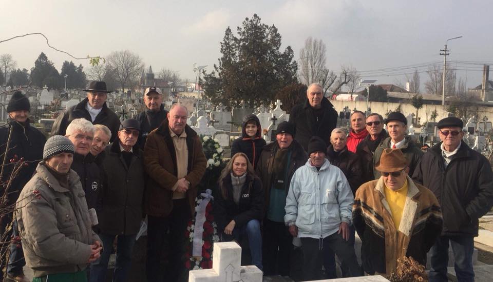  Foștii utiști și vagonari s-au reunit la Memorialul Brosovszky