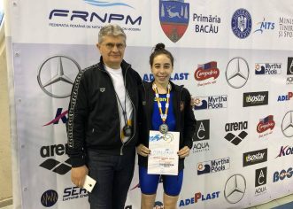 Înotătoarea Andreea Popescu, performeră la Naţionale!
