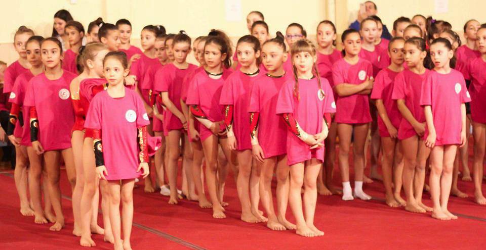  Micile gimnaste iau startul la Cupa “Emilia Eberle”