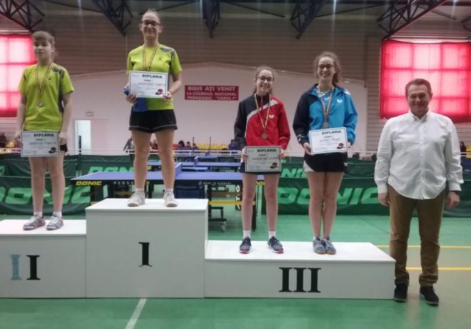 Irina Rus a urcat pe podiumul naţional al junioarelor II