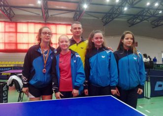 Aradul are două cadete la lotul naţional de tenis de masă