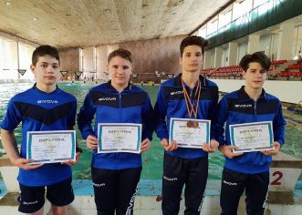 Înotătorii arădeni au urcat pe podiumul naţional şcolar