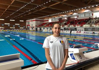Înotătoarea Andreea Popescu, premieră sub tricolor