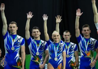 Gabriel Bocşer, dublu medaliat la Mondialul de aerobic