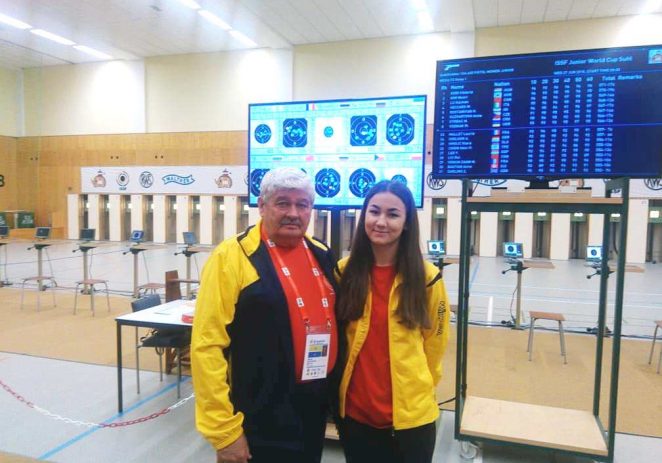 Pistolara Daria Haristiade a ţintit Cupa Mondială