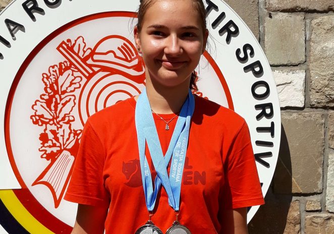 Talerista Briana Vărcuş, argint naţional la senioare