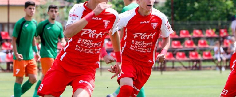 Utistul David Miculescu a marcat sub tricolor