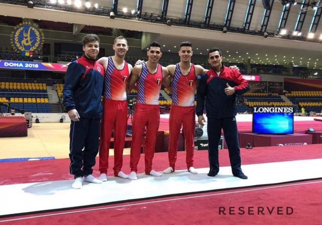 Gimnastul Adelin Kotrong ia startul la Mondial