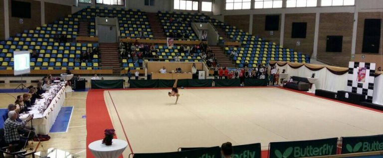 Gimnastele de la ritmică au fost în top la „Arad Trophy”