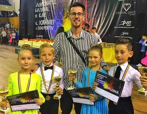  Două titluri naţionale pentru Dum Dance Team Arad