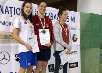 Înotătoarea Andreea Popescu s-a remarcat la Naţionale