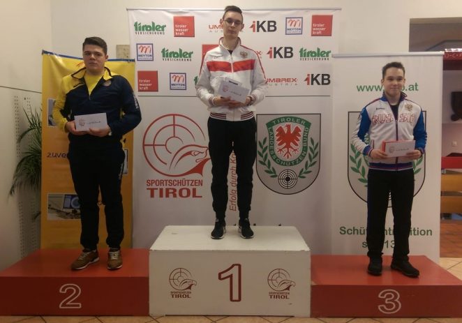 Pistolarul Casian Codrean a ţintit podiumul la Innsbruck