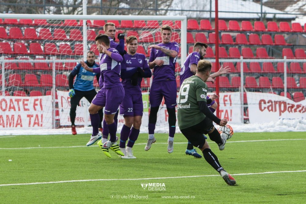  UTA rămâne fără victorie în amicale, doar 1-1 cu Szeged